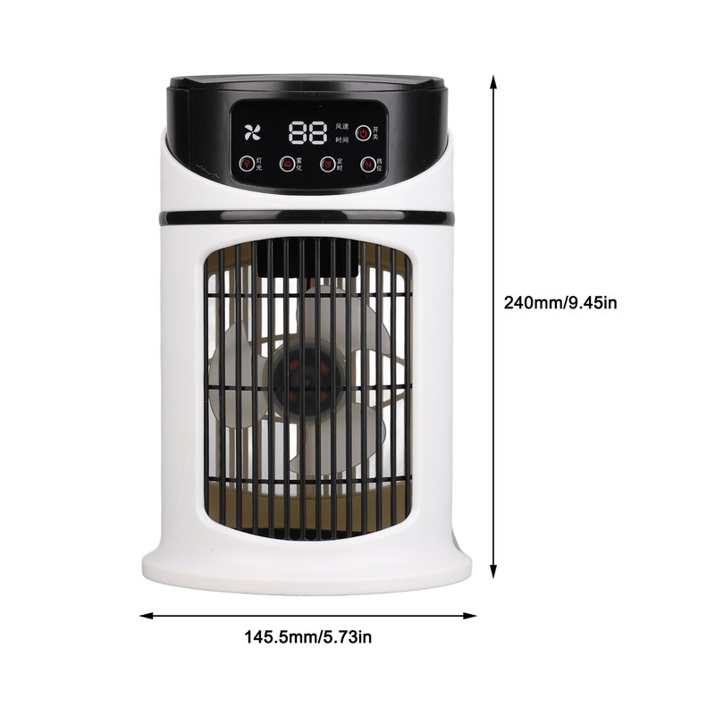 Portable Mini Air Conditioner Mobile Multifunction Air Cooler Fan Water