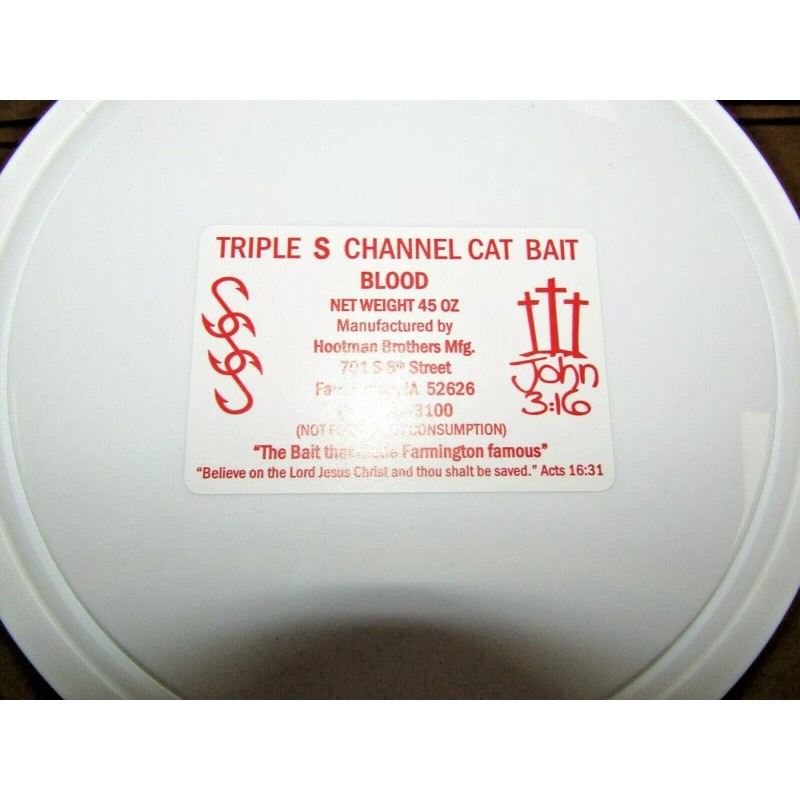 SSS TRIPLE S CATFISH DIP BAIT BLOOD FORMALLY SONNY'S SUPER