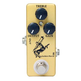 YMUZE Moskyaudio Golden Horse Guitar pedal with Overdrive Function