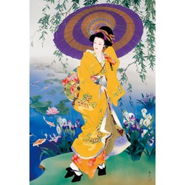 Epoch 300 Piece Jigsaw Puzzle, Rain Sound, 10.2 x 15.0 inches (26 x 38 cm)