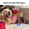 TONYFY Dog Toys Balls - Chewable Plush Football for Dogs,