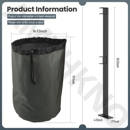 2 Place Weeder Trimmer Racks Holders Hold Carrier for Weeder/Extended Trimmer, Pole Saws, Edgers/Tree Trimmers/Trailer Trimmer Rack/Weed Eater Rack With Trimmer Cover Engine Waterproof Cover 2 Pack