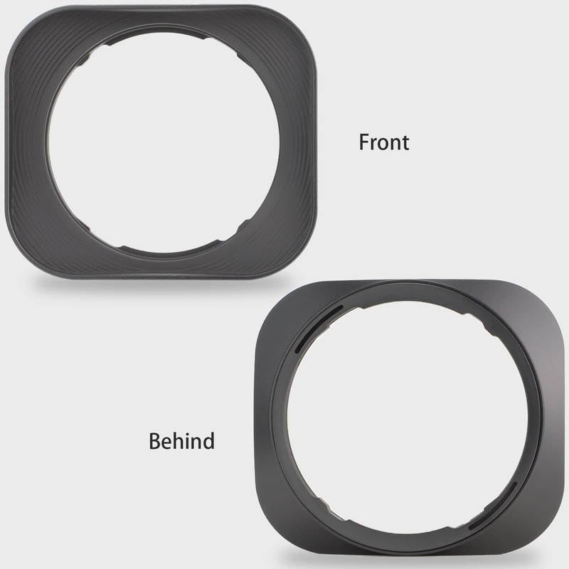 Haoge Square Metal Lens Hood for Sigma 23mm F1.4 DC