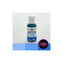 Roxy & Rich Oil-Based Gel Food Colors, 20 Milliliters Ocean Blue