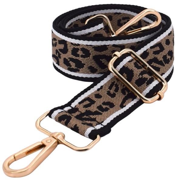 Wide Leopard Purse Strap Replacement - Wide Adjustable Crossbody Shoulder