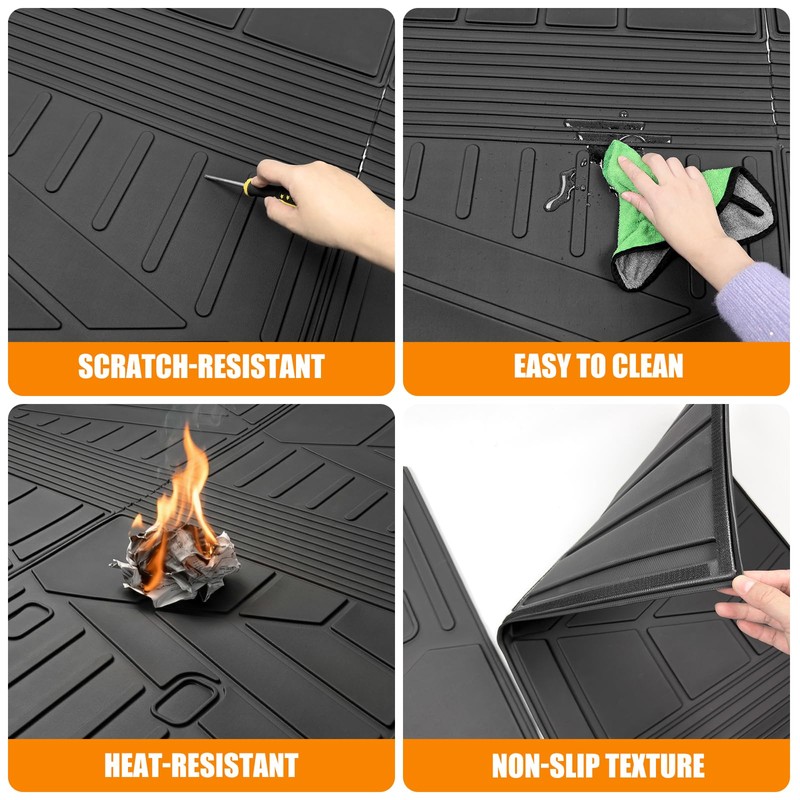 Cargo Mat Compatible with 2026 Hyundai Palisade Cargo Liner Trunk