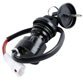 GLENPARTS Ignition Key Switch for Yamaha RAPTOR 350 YFM350 2004 2005 2006 2007 2008-2013