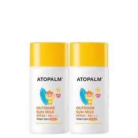 Atopalm 2022 Outdoor Play Sun Milk, 55g, 2 packs / 아토팜 2022 야외놀이 선밀크, 55g, 2개
