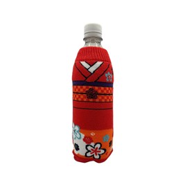 Bottle Cover/BOTTLE COVER/PET Bottle/Mini Bottle/Tumbler/Made in Japan/Souvenir/Japanese Souvenir/Gift/Japanese Pattern/Water Representation/Anti-Scratch/Heatstroke Prevention/1000 yen/Gift/Gift Item
