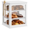 WOWLIVE Bread Box for Kitchen Countertop, Large 3 Layers Bread