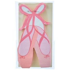 Meri Meri Ballet Slippers Napkins (Pack of 16),Pink