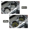 JUNAHAA Car Cup Coaster Universal Automotive Waterproof Non-Slip Cup Holders
