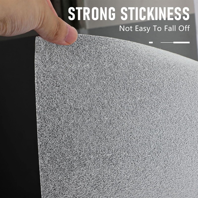 YIYIW 49.6"*10.2"Clear Skateboard Grip Tape, Anti Slip Transparent Skateboard Sandpaper,