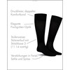 KUNERT Men's Knee-High Socks - Black - 43/44