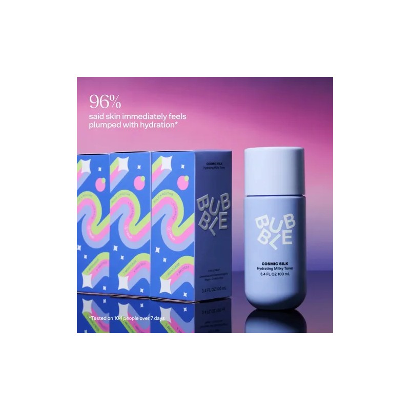Bubble Cosmic Milk Crema Tonico Facial Hidratante