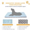 EGOHOME Washable Orthopedic Large Dog Bed with Sides,Durable Memory Foam