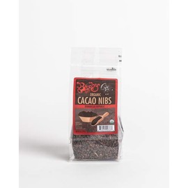 Organic Cacao Nibs by Bixby Chocolates - 1/2 Pound Bag, Bundle of 6 Bags - Raw Soy-Free, Vegan Chocolate Nibs - Paleo and Keto Friendly - Ethically Sourced from Dominican Republic