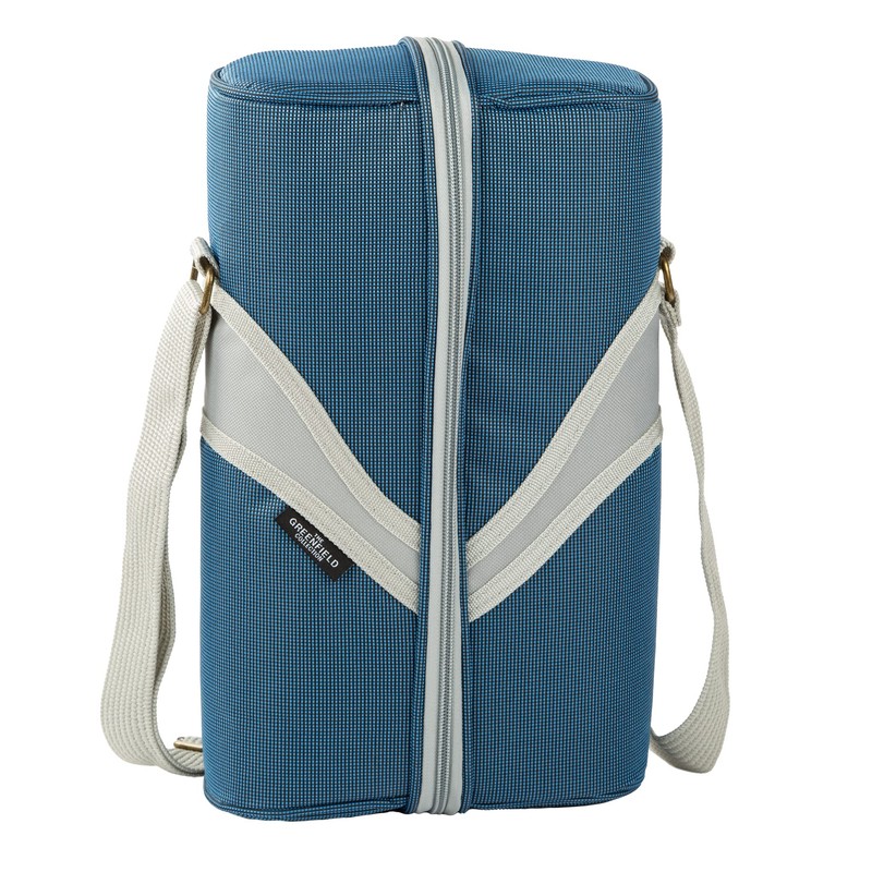 2 Person Insulated Deluxe Wine Cooler Bag with Accessories, Perfect