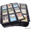 docsmagic.de 10 18-Pocket Pages Black - Sideloading - 11 Holes