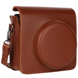 Frankmate Camera Case Bag Compatible with Square SQ40 / SQ1 Instant Camera - Premium PU Leather Bag Cover with Removable Adjustable Strap