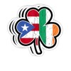 GrayFoxxy Ireland Irish Puerto Rican St Patrick's Day Gift Decorations
