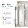 BATH ROYALE Rain Shower Head & Detachable Handheld Spray Combo,