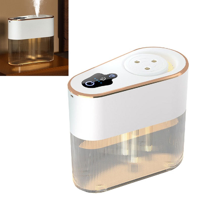 Air Humidifier 2.2L Large Capacity USB Charging Triple Spray Aroma