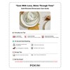 Pokini Marble Gold Rim Dinnerware Sets, Porcelain Plates and Bowls