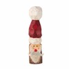 Mud Pie Wooden Santa Block, Small, 12" x 3"