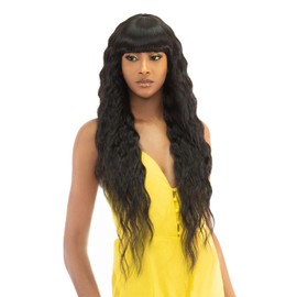 Awesome Human Hair Blend Wig Good Hair Day HB.-WILLOW (OM613/RED)