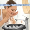AIXXCUVQ Large Foldable Facial Cooling Skin Soaking Tool Reusable Ice