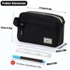 Large Capacity Pencil Case with 3 Compartments, Portable Big Pencil