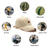 Vintage Cotton Dad Hat Baseball Cap Breathable Sweat-Wicking Trucker Cap