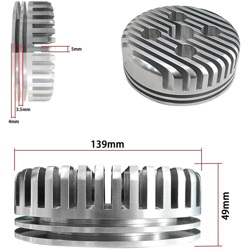 High Performance LD100 CNC Racing Head for 2 Stroke Engine