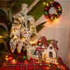 DIY Heart Shaped Hand Embroidered Christmas Ornament Kit Complete Craft