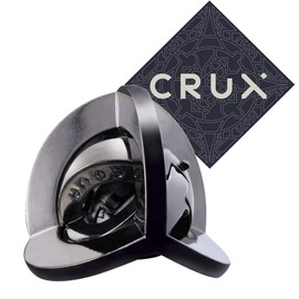 Hanayama Cast Equa Puzzle - Level 6 of 6 - Grandmaster Difficulty - Includes Crux Sticker