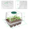 2 Pcs Grow Box,Grow Bowl For Plants,Mini Greenhouse Grow Set