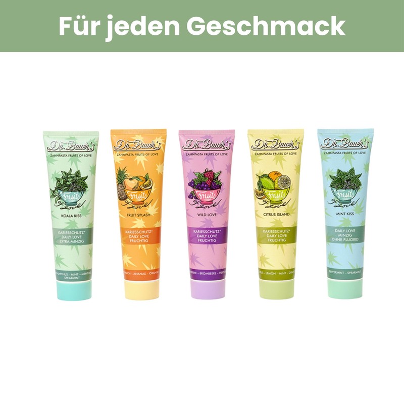 Dr. Bauer's Fruits of Love KOALA Kiss Toothpaste, Toothpaste in