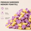 Eleven Artisan Shredded Memory Foam Filling, 10 lb Bean Bag