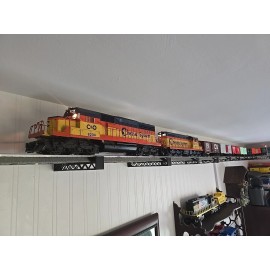 Rebar Labs O Scale Wall Mount Bracket - Single Bracket -  See Photos for Demonstration - Lionel Fastrack