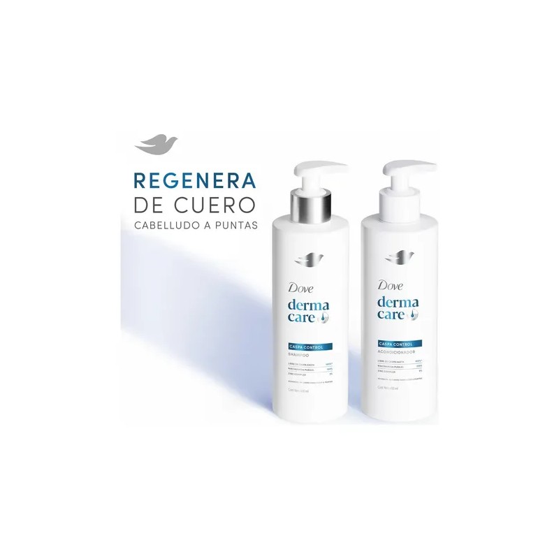 Dove Acondicionador Caspa Control Derma Care 400ml