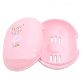 ABS soap box (pink) 5ea