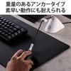 Elecom MB-G01WH Mouse Bungee Cable Bungee with Cable Lift, Spring