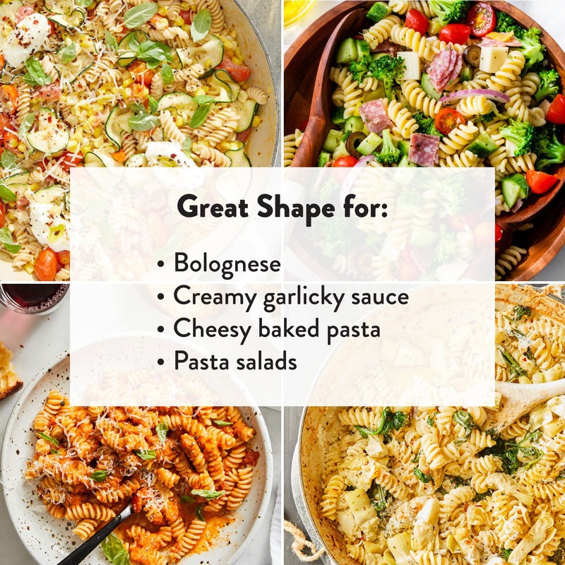 DeLallo Gluten Free Fusilli Pasta, Non-GMO, Made with Brown Rice