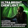 PartySticks Green Glow Sticks Emergency Chem Lights (6", 25 Pack)