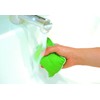 Aion Sponge Washbasin, Green, 3.9 x 3.9 inches (10 x
