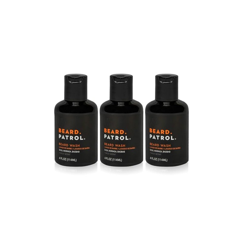 Beard Patrol Beard Wash Cleanser and Conditioner in One -