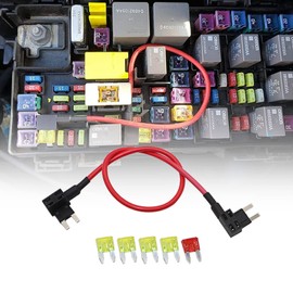 FZJDSD TIPM Repair Fuel Pump Relay Bypass Cable Compatible with Dodge Ram 1500 2500 3500 Compatible with Chrysler Jeep Grand Wrangler Liberty Compatible with VW Routan Replace CBWPR091AA