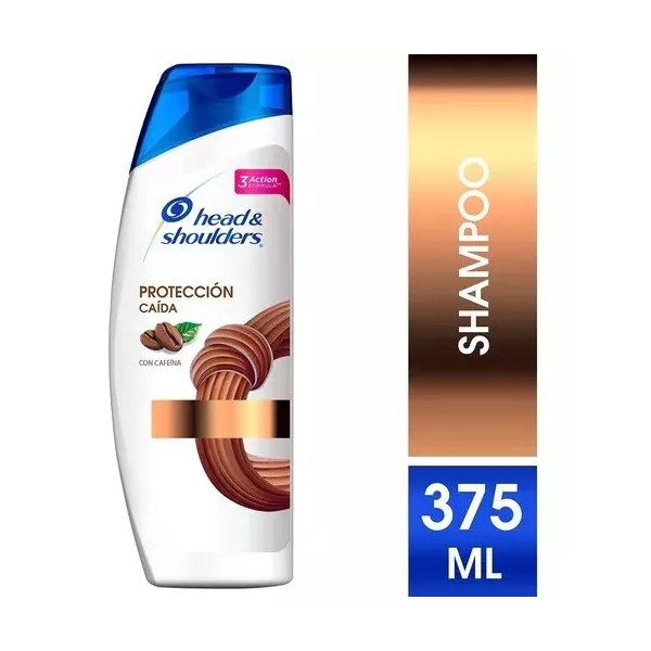 Head & Shoulders Shampoo Protección Caída C/cafeína X 375 Ml