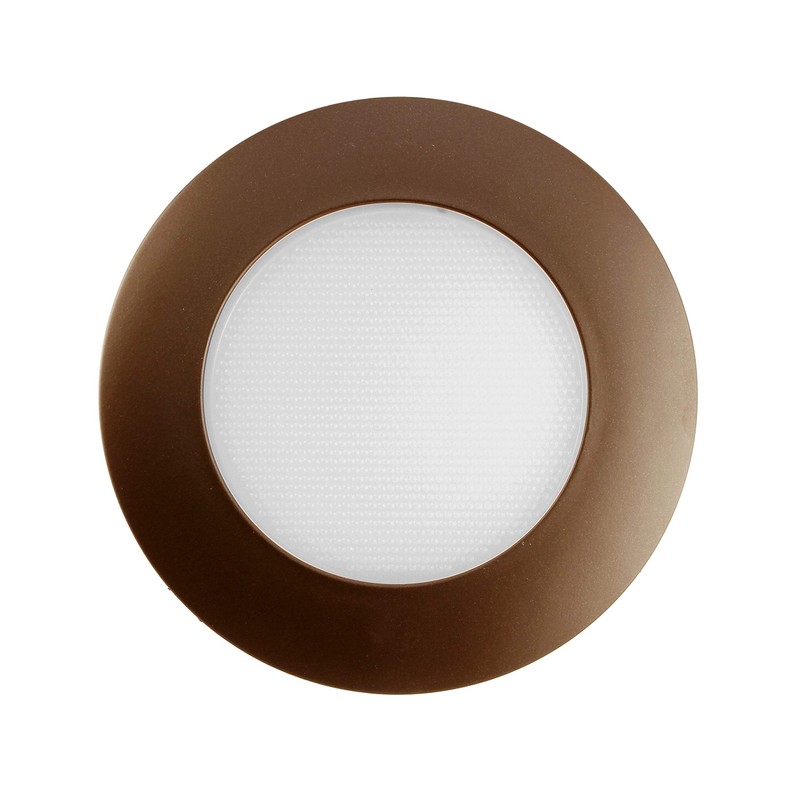 NICOR Lighting 6 inch Oil-Rubbed Bronze Recessed Shower Trim with